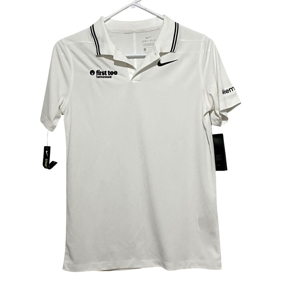 Nike Kids White Polo Shirt